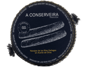 Navajas en Aceite de Oliva, una de las mejores conservas gallegas