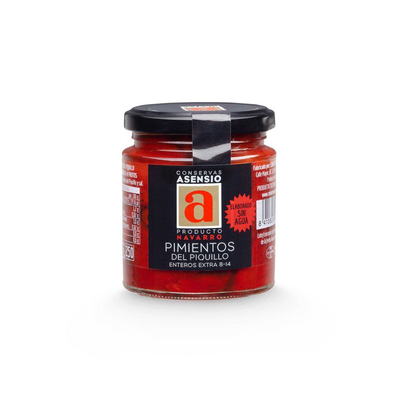 Pimiestos del piquillo asados de Navarra