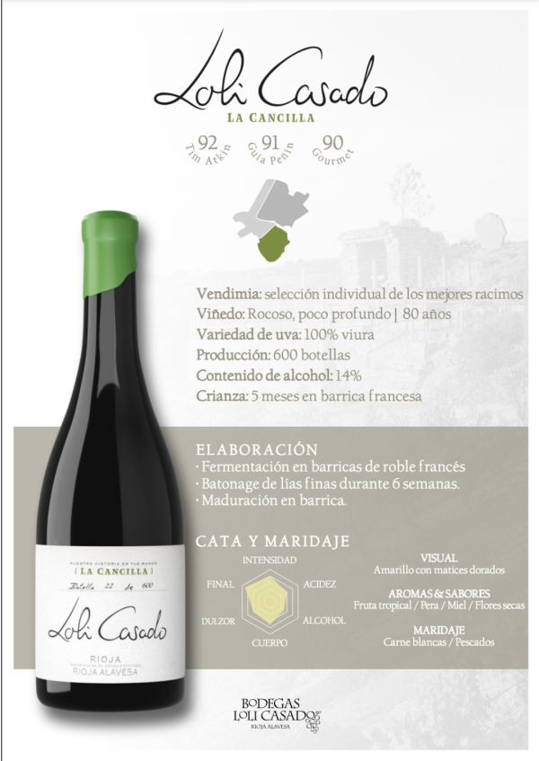 La Cancilla - Bodegas Loli Casado - Imagen 2