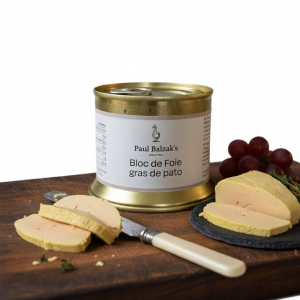 Bloc de foie gras de pato